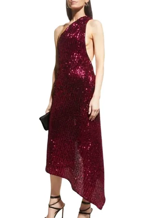 Pinko Dames, Jurken, Rood, Maat: L