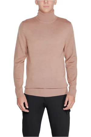 Calvin Klein Heren, Truien, Roze, Maat: 2XL Wol