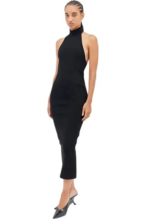 Khaite Dames, Jurken, Zwart, Maat: M Viscose