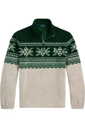 Ralph Lauren Heren, Truien, Grijs, Maat: 2XL Fleece