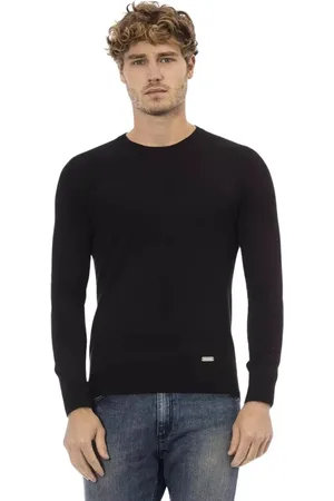 BALDININI Heren, Truien, Zwart, Maat: M Wol