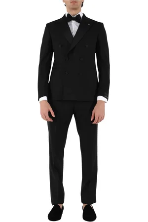 TAGLIATORE Heren, Pakken, Zwart, Maat: XL Wol