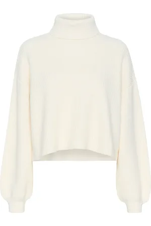 Gestuz Dames, Truien, Wit, Maat: XL Katoen