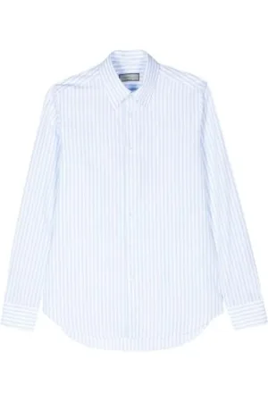 CANALI Heren, Overhemden, Blauw, Maat: XL Katoen