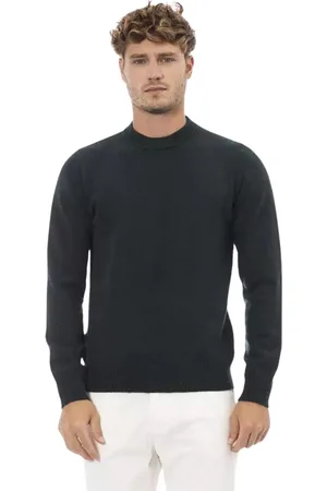 ALPHA STUDIO Heren, Truien, Groen, Maat: XL Wol