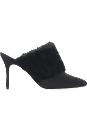 Manolo Blahnik Dames, Schoenen, Zwart, Maat: 36 EU Suède
