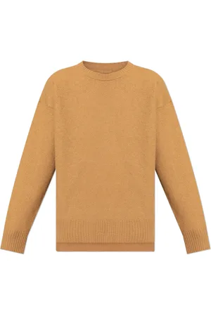 Jil Sander Heren, Truien, Bruin, Maat: M Wol