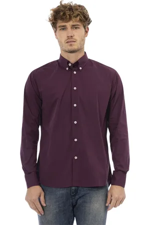 BALDININI Heren, Overhemden, Rood, Maat: XS