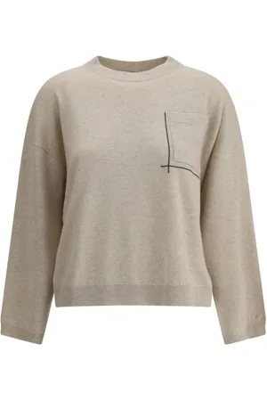 Brunello Cucinelli Dames, Truien, , Maat: S Wol