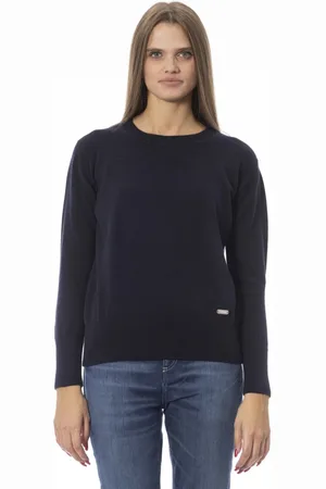 BALDININI Dames, Truien, Blauw, Maat: M