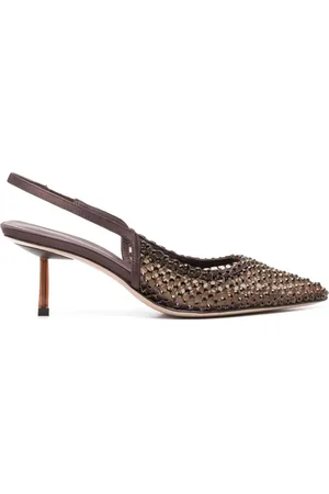 LE SILLA Dames, Schoenen, Bruin, Maat: 38 EU