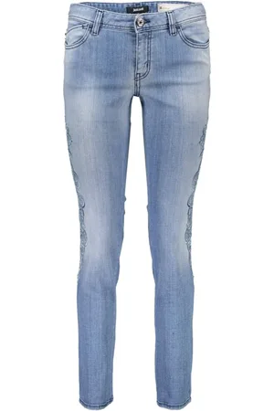 Roberto Cavalli Dames, Jeans, Blauw, Maat: W25
