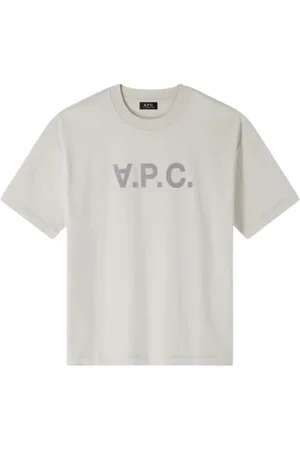 A.P.C. Heren, Tops, Wit, Maat: S Katoen