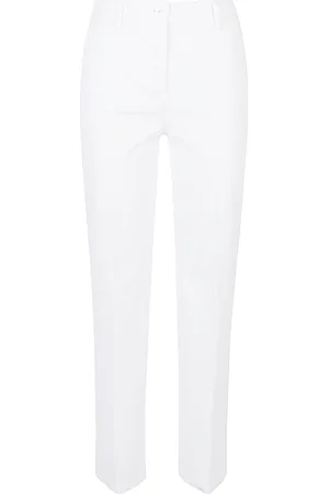 VIA MASINI 80 Dames, Broeken, Wit, Maat: XL