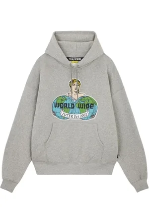 IUTER Heren, Sweatshirts & Hoodies, Grijs, Maat: XL