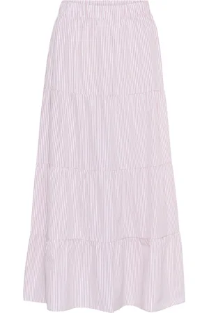 Cream Dames, Rokken, Roze, Maat: 2XL Katoen