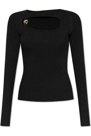 COPERNI Dames, Tops, Zwart, Maat: L