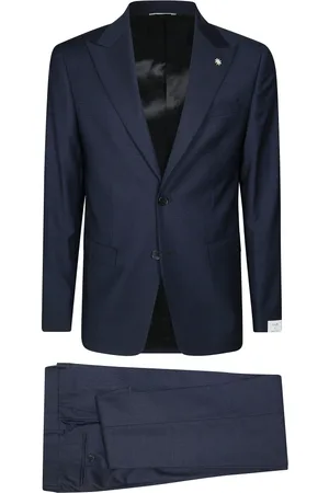 Manuel Ritz Heren, Pakken, Blauw, Maat: 2XL