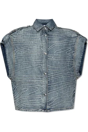 IRO Dames, Jassen, Blauw, Maat: L Denim