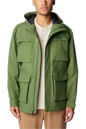 Columbia Heren, Jassen, Groen, Maat: XL Poliester
