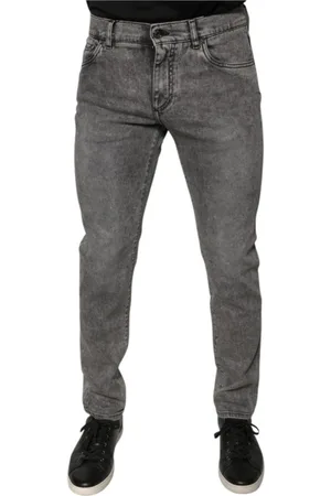 Dolce & Gabbana Heren, Jeans, Grijs, Maat: M Denim