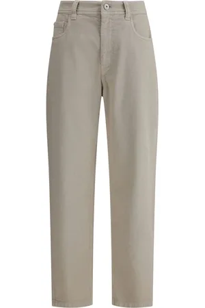 Brunello Cucinelli Dames, Jeans, Grijs, Maat: XS
