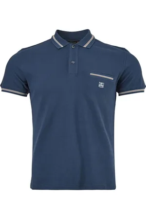 corneliani Heren, Tops, Blauw, Maat: S Katoen
