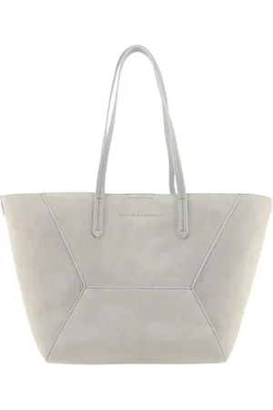 Brunello Cucinelli Dames, Tassen, , Maat: ONE Size Suède