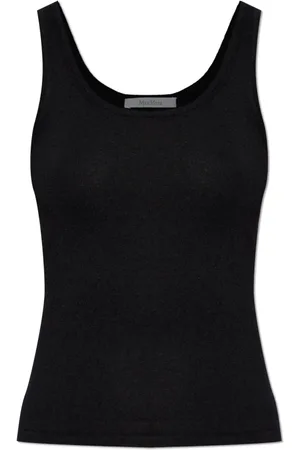 Max Mara Dames, Tops, Zwart, Maat: M Kasjmier