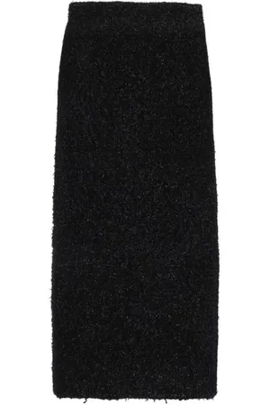 Balenciaga Dames, Rokken, Zwart, Maat: XS Katoen