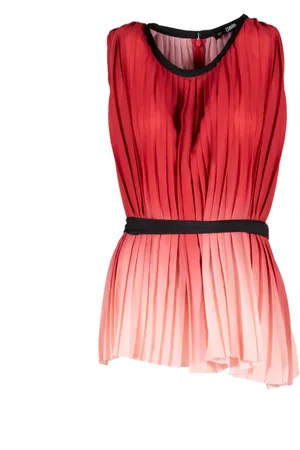 Karl Lagerfeld Dames, Blouses & Shirts, Rood, Maat: XS Satijn
