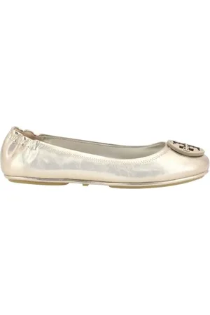 Tory Burch Dames, Schoenen, Geel, Maat: 36 EU Leer