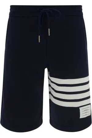 Thom Browne Heren, Korte broeken, Blauw, Maat: L Katoen