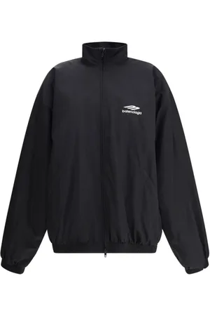 Balenciaga Dames, Jassen, Zwart, Maat: XS Katoen