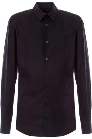 Dolce & Gabbana Heren, Overhemden, Zwart, Maat: XL
