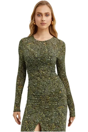 Isabel Marant Dames, Tops, Groen, Maat: M Katoen