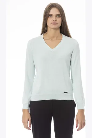 BALDININI Dames, Truien, Blauw, Maat: M
