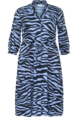 Kaffe Dames, Jurken, Veelkleurig, Maat: 2XL Viscose