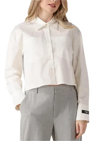 Alix the label Dames, Blouses & Shirts, Wit, Maat: L