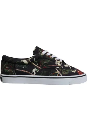 Dolce & Gabbana Heren, Schoenen, Zwart, Maat: 40 1/2 EU Katoen