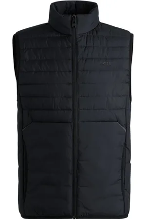 HUGO BOSS Heren, Jassen, Zwart, Maat: 3XL Poliester