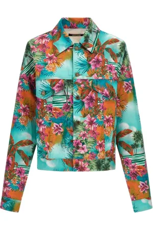 Roberto Cavalli Dames, Jassen, Veelkleurig, Maat: M Denim