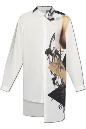 Y-3 Heren, Overhemden, Wit, Maat: M
