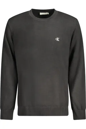 Calvin Klein Heren, Sweatshirts & Hoodies, Zwart, Maat: 2XL Katoen
