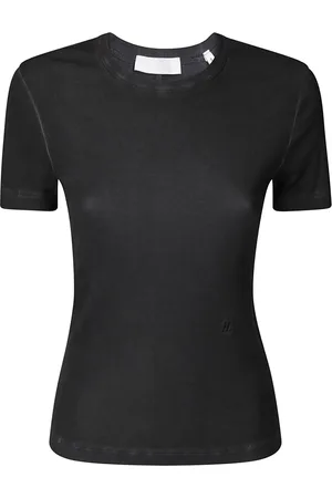 Helmut Lang Dames, Tops, Zwart, Maat: M Katoen