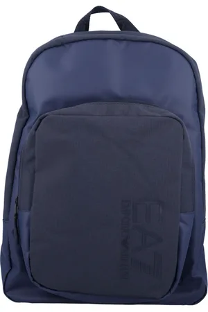 EA7 Heren, Tassen, Blauw, Maat: ONE Size Poliester