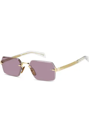 DB EYEWEAR BY DAVID BECKHAM Unisex, Accessoires, Geel, Maat: 56 MM