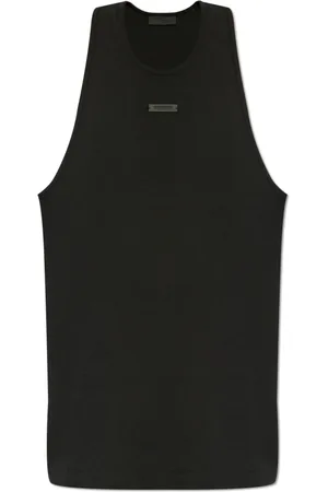 FEAR OF GOD Heren, Tops, Zwart, Maat: S Katoen