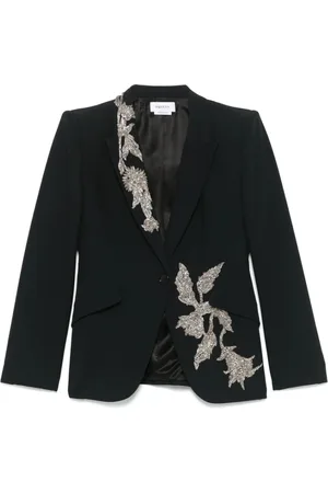 Alexander McQueen Dames, Jassen, Zwart, Maat: M