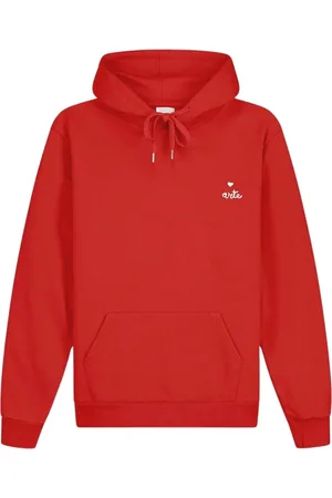 Arte Antwerp Heren, Sweatshirts & Hoodies, Rood, Maat: S Katoen